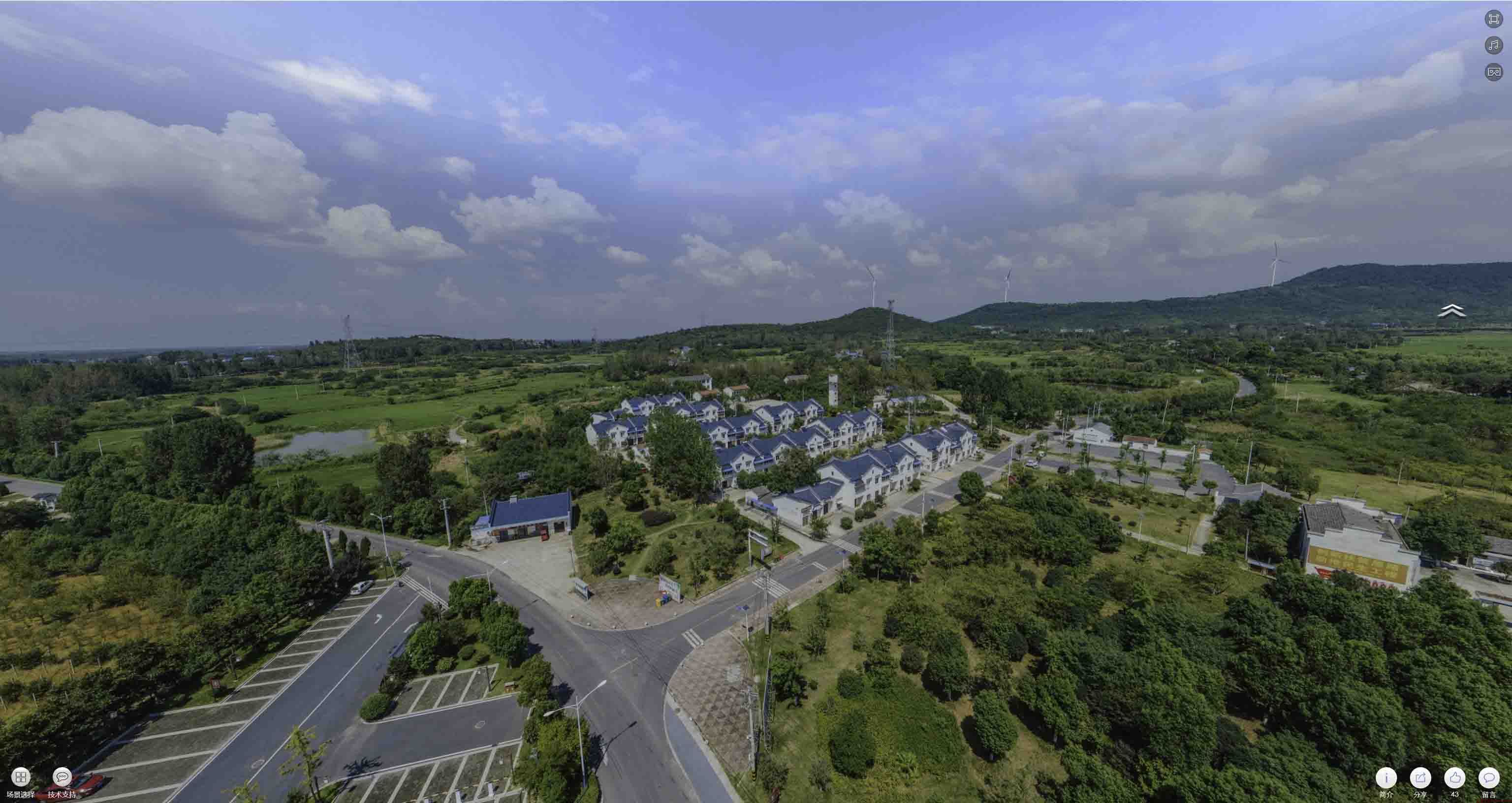 陈场镇360全景拍摄：记录生活每一刻的完整视角——在手绘地图中的创意应用